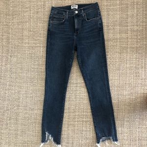 Agolde Mid Rise Ankle Skinny